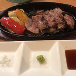 肉・海鮮料理ふじ - 本日のおすすめステーキ100g