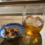 中華ダイニング 一途一心 - ここの梅酒うめえ。くるみ飴がけ