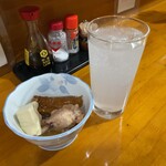 いっぱい茶屋　東宝 - レモンサワーとお通し