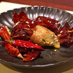 中國菜 李白 - 韮焼き饅頭の唐辛子炒め