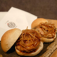 とり料理 鳥者 - 鳥フォアグラバーガー