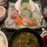 San Riku - 特、刺身定食