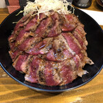 the 肉丼の店 - 極上イチボステーキ丼大1500円