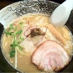 麺屋 天孫降臨 - 2012.12.30　数量限定【白天降　750円】ゆず胡椒＋鬼大根おろし入り