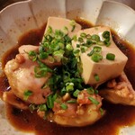 Kurando - 豆腐と鶏のピリ辛炊き合わせ　　¥680-(税込)