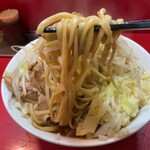 豚ラーメン - 麺リフトしてみました