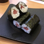 Kappa sushi - 〆はやはり、鉄火巻き