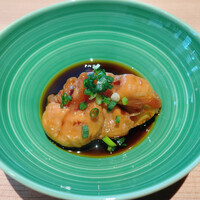 鮨処とうげ - カスベの煮付け