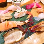 Umegaoka Sushi No Midori - ⚫穴子、サーモン