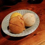 立飲・ビストロシン サンテ - キャラメル　ミカン　梅酒