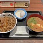 Matsuya - 牛めしと豚汁生玉子