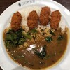 Koko Ichi Banya - 【カキフライカレー+ほうれん草+ライス400ｇ】辛さ普通　1,253円