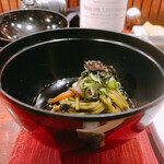 串かつ あーぼん - 茶そば