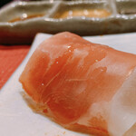 串かつ あーぼん - 生ハムエリンギ