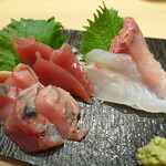 Sushi Sake Sakana Sugitama - トロカツオ入の刺身2人前