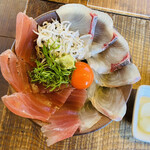 そば草香 - 甘いお漬物もよく合います♡