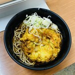 Ekisoba Tsuchiura Kagetsuan - いつもの「かき揚げそば」390円税込み♪