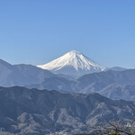 京王高尾山温泉 極楽湯 - 今日の富士山