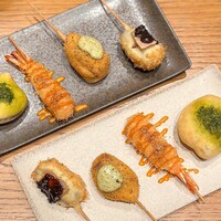 フレンチ串揚げBEIGNET 東京 - 串揚げ4種