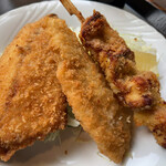 魚津丸食堂 - サバ、アジ、タコのフライもいつもと違う美味さ