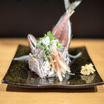 干物ダイニング　yoshi-魚-tei - 地アジの刺身