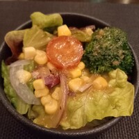 銀座あしべ - サラダ