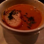 KISS'N  Little dining - 伊勢海老と魚介で作ったスープ