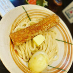 活麺富蔵 - 竹玉天釜バター　うどん