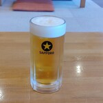 峠の湯びほろ - ビールがあった