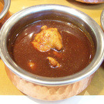 デリー - サザンスパイス、スパイスカフェ、デリーのコラボフルコース(3500円)のカシミールカレー