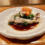 高鮨 - 喉黒炙り 肝乗せ お酒泥棒②