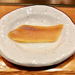 高鮨 - 自家製唐墨の味噌漬け お酒泥棒③