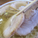 叶屋 - 薄めの味付けで、肉の旨味を感じる事が・・。