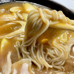 Masudaya - スープが粘度あるので蕎麦は固まる