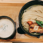 麺家 幸先坂 - 厚切焼豚つけ麺（大盛）