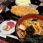 日本料理この花 - JAPAN X ロースカツ ごはん＋替え温麺セット