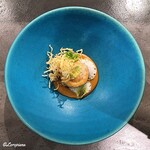 カーサ・デル・チーボ - 穴子のﾃﾝﾊﾟﾃﾞｯﾗと錦糸苽のﾌﾘｯﾄ 