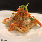カーサ・デル・チーボ - 白子と桜海老のﾄﾚﾈｯﾃ