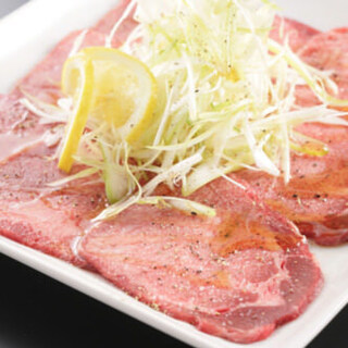 Recommended is "Beef tongue" supervised by Niku no Sugimoto.