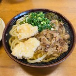 Teuchi An - 肉とり天うどん４２０円（税込）