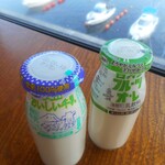 ペーロン温泉 - 大山おいしい牛乳＆白バラフルーツオ･レ