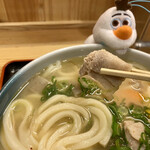 Menkuishubou Daishin Udon - オラ蔵、豚肉…小さく…ないよね！(^^;