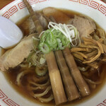 中華そば 琴の - 麺半分の太麺