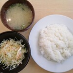 Kare Ando Hambagu Yamato - 定食