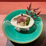 Ji-Cube - 押し豆腐と北寄貝の和え物
