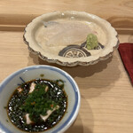 鮨 むらやま - カワハギ♡肝がごろごろそのまんまなのが嬉しい♡