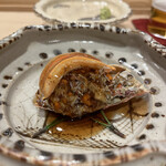 鮨 むらやま - セイコガニと甲羅をひたすら煮詰めた餡かけ！手が込んでる～♡