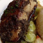 エコ ロロニョン - 2回目2013年1月4日　本日の魚グリエ「ブリ」890円