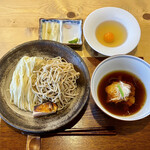 Ramen FeeL - 醤油つけ麺＋出汁卵