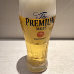 Tachiguizushi Hinatomaru - 生ビール（小）